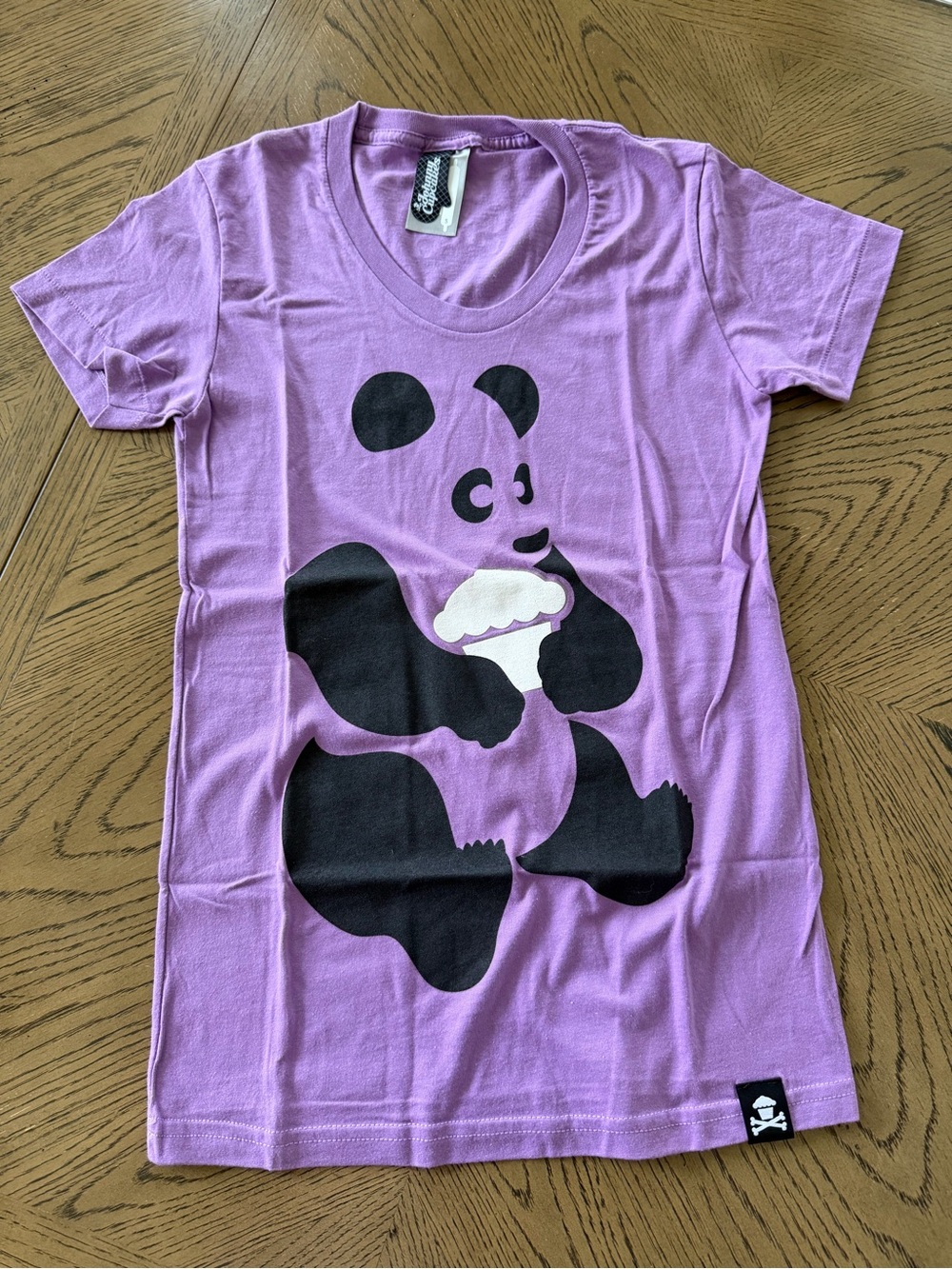 Women’s Johnny Cupcakes Purple Panda Tee